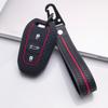 Key Fob Cover for Peugeot 3008 5008 208 308 408 508 4008 C3 with Keychain Anti-Scratch Surface Shockproof Structure Soft Grip Texture