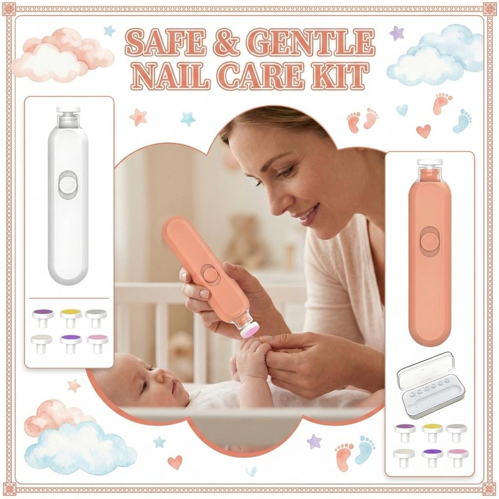 Electric Baby Nail Polish Remover Battery Model Without Battery