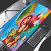 Rainbow Ruby Theme Premium Non-slip Mouse Pad with Stitched Edges,Durable Rubber Material,for Desktop & Gaming Great Gifts