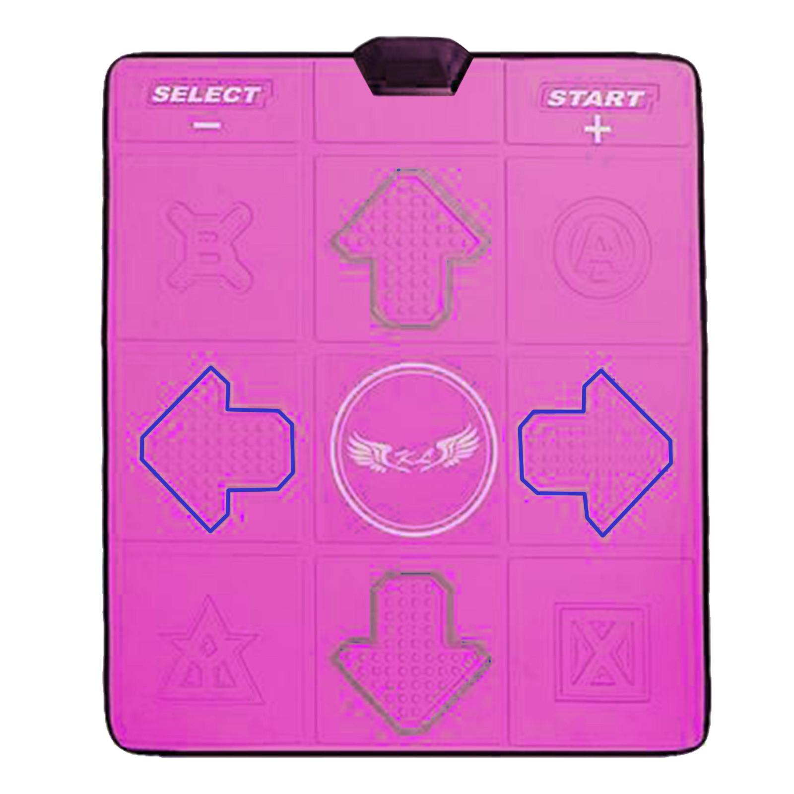 

HD беспроводной одноручный танцевальный коврик для телевизора и компьютера двойного назначения розовый