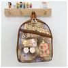 Children Printed Capybara Backpack Breathable Lightweight Cute Schoolbag Cartoon