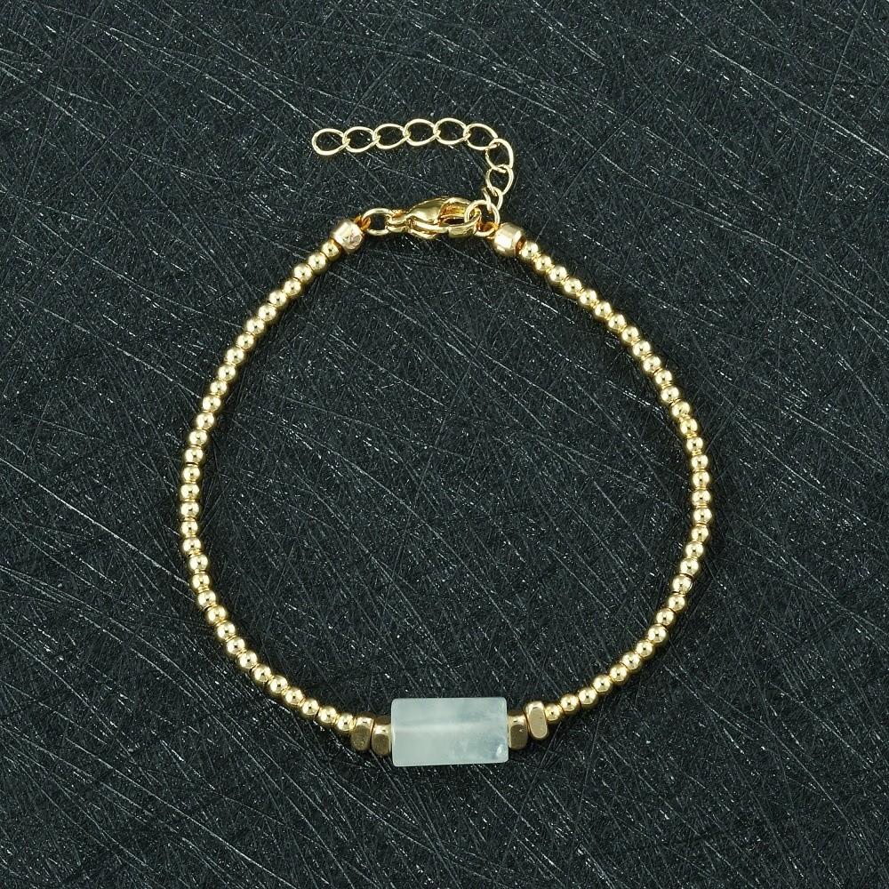 Vintage Crystal Stone Bracelet Adjustable Bead Bracelet Fashion Bohemian Style Bracelet Gifts