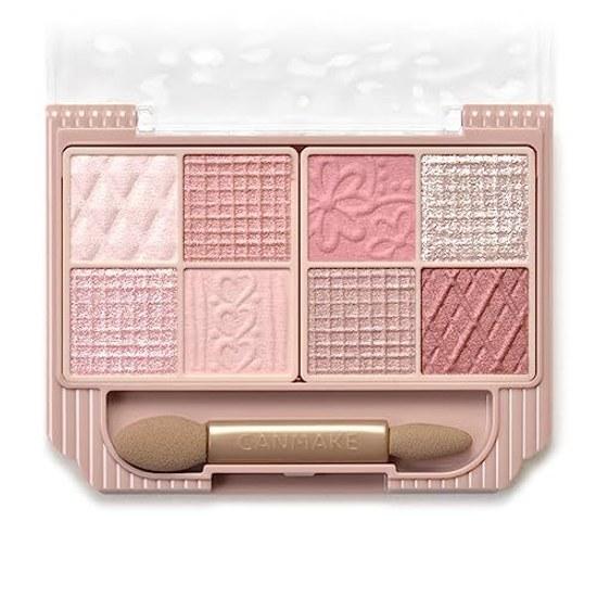 Canmake Petit Palette Eyes 03 Mignon Ribbon 2.0g Eyeshadow Applicator Pink