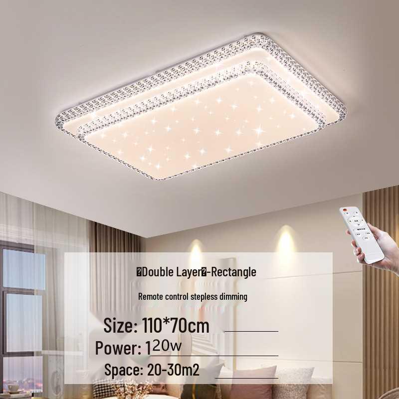 Modern Luxury Faux Crystal Chandelier: Round Ceiling Lamp for Living Room or Bedroom