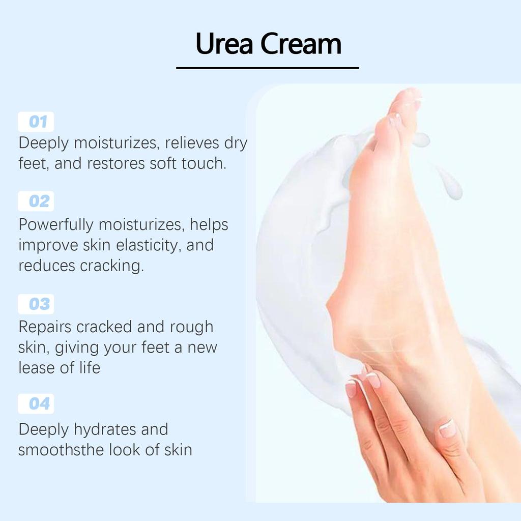 Wiyun Urea Moisturizing Foot Repair Cream Nourishing Foot Moisturizer with Urea Gentle Care for Soft Feet 100g