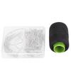 71pcs Plated Steel Wire C Curved Needles Set Handmade Leather Craft Needles  For Leather Craft