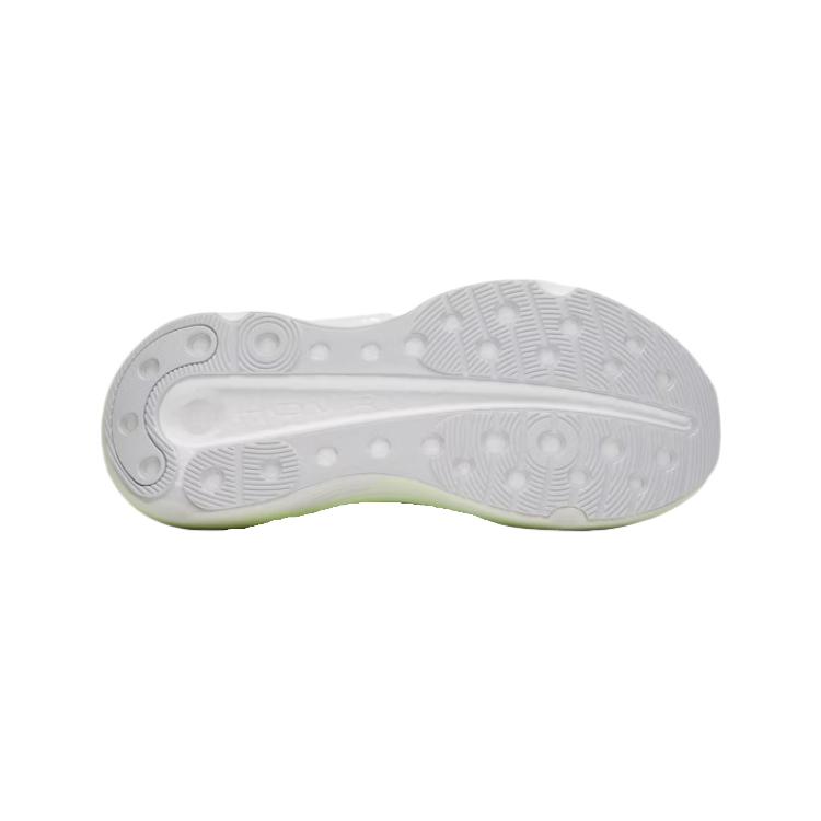 Under Armour Infinite Elite 2 Fashionable Versatile Simple Breathable Rebound Low-Top Running Shoes Men Sneaker White Green 3028169-024