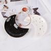Nordic Jewelry Storage Plate Ceramic Ring Display Tray Bracelets Organizer  Desktop Ornaments
