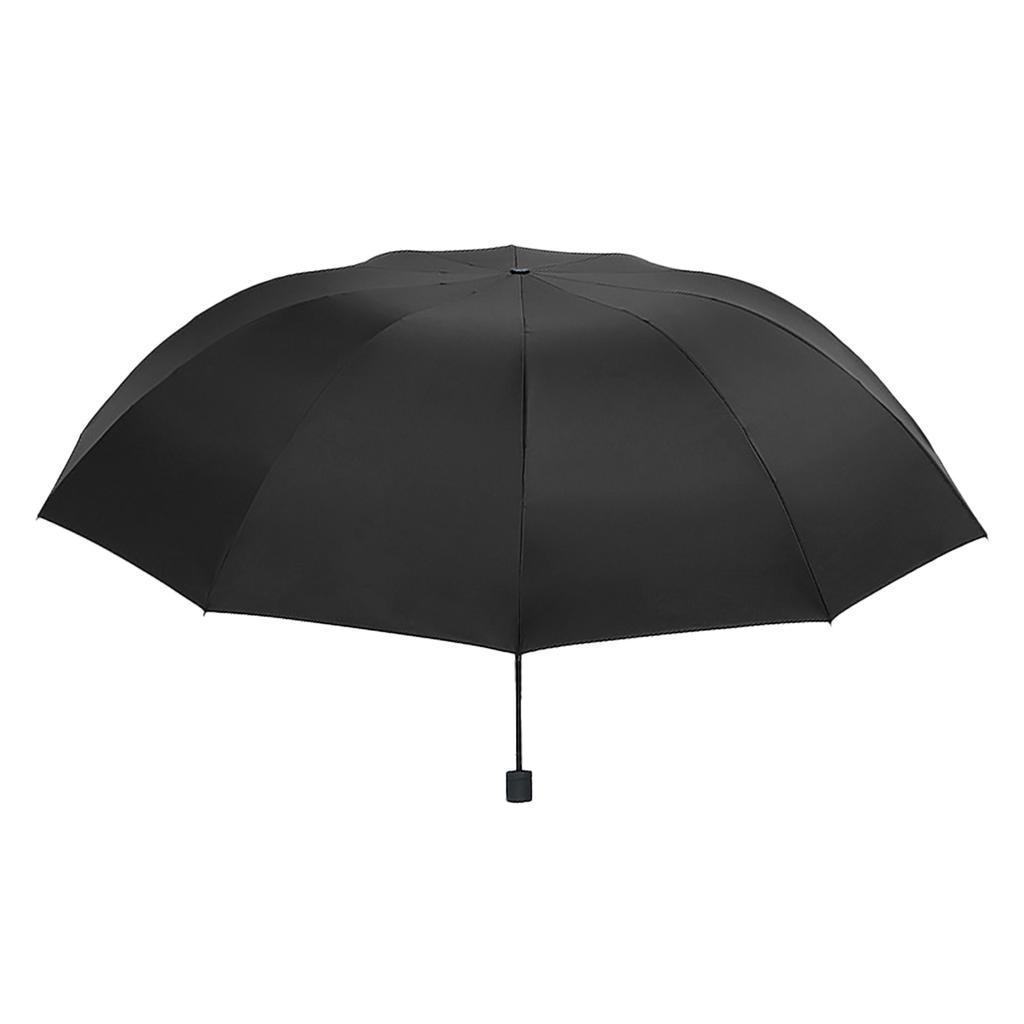 Reiseschirm 10 Speichen Tragbarer Manueller Winddichter Regendichter Sonnenschutz Faltbarer Schirm für Draußen