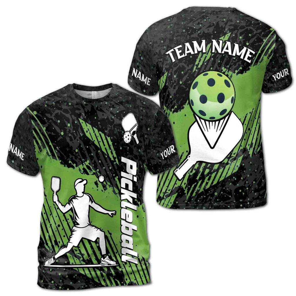 Sommer Mænds 3D Printet Rund Hals Sports T-shirt