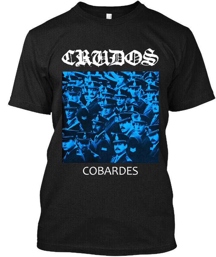 Limited New Popular Los Crudos Cobardes American Hard Music Group T-Shirt S-4XL XXXL