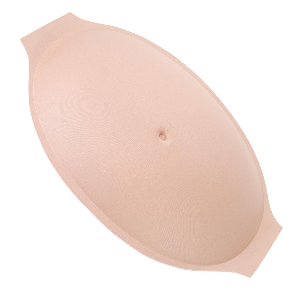 Rectangular Artificial Fake Belly Breathable Lightweight Pregnant Tummy Belly Pad For Cosplay Props Costume Performance Decoration