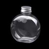 320/500Ml Flat Round Water Bottle Clear Milk Tea Coffee Bottle Drinking Bottles Portable Pet Juice Drink Bottle