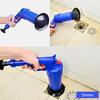 Air Pump Pressure Pipe Plunger Drain Cleaner for Bathroom Kitchen Toilet Sewer Sinks Basin Clogged Pipeline Remover Tool