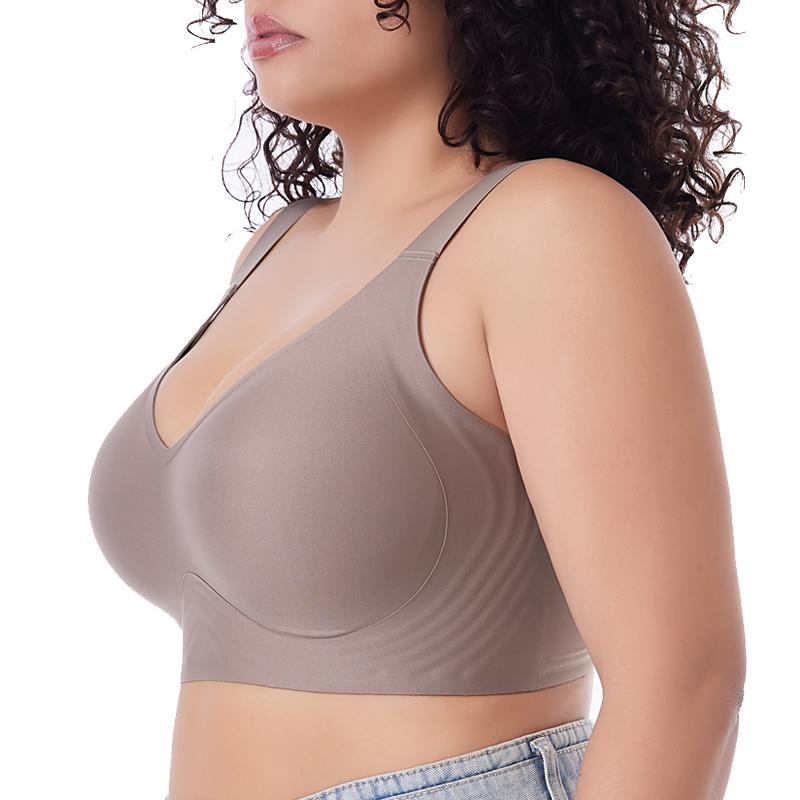 Seamless Push Up Bras for Women Plus Size Comfortable Wireless Bralette Active Brassiere Sexy Underwear Big Size Mto6XL
