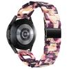 For Garmin Forerunner 245/245 Music Fashion D-Shape Resin Strap Bracelet Watchband