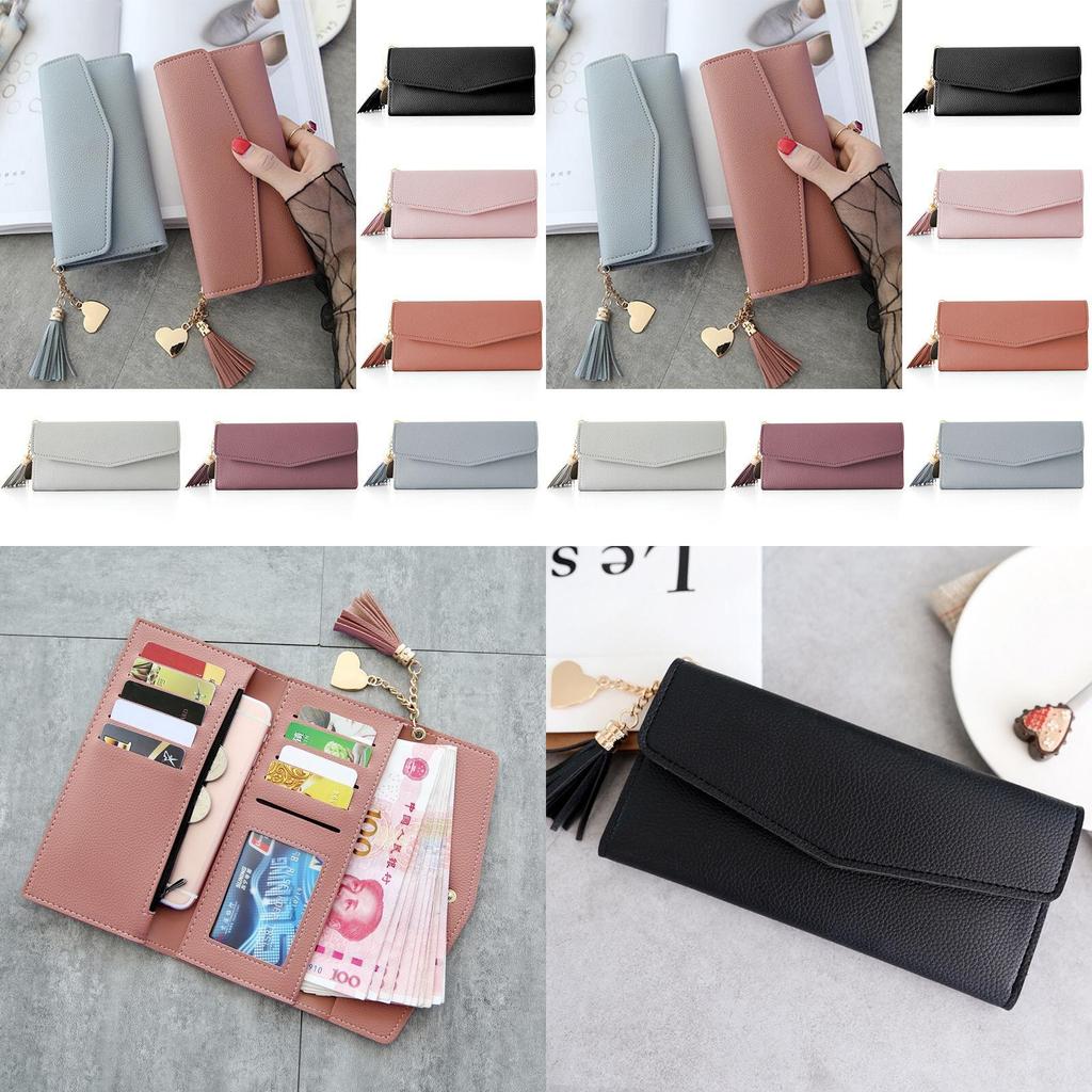 Fashion Lady Women Leather Clutch Wallet Long Card Holder Case Purse New Handbag
