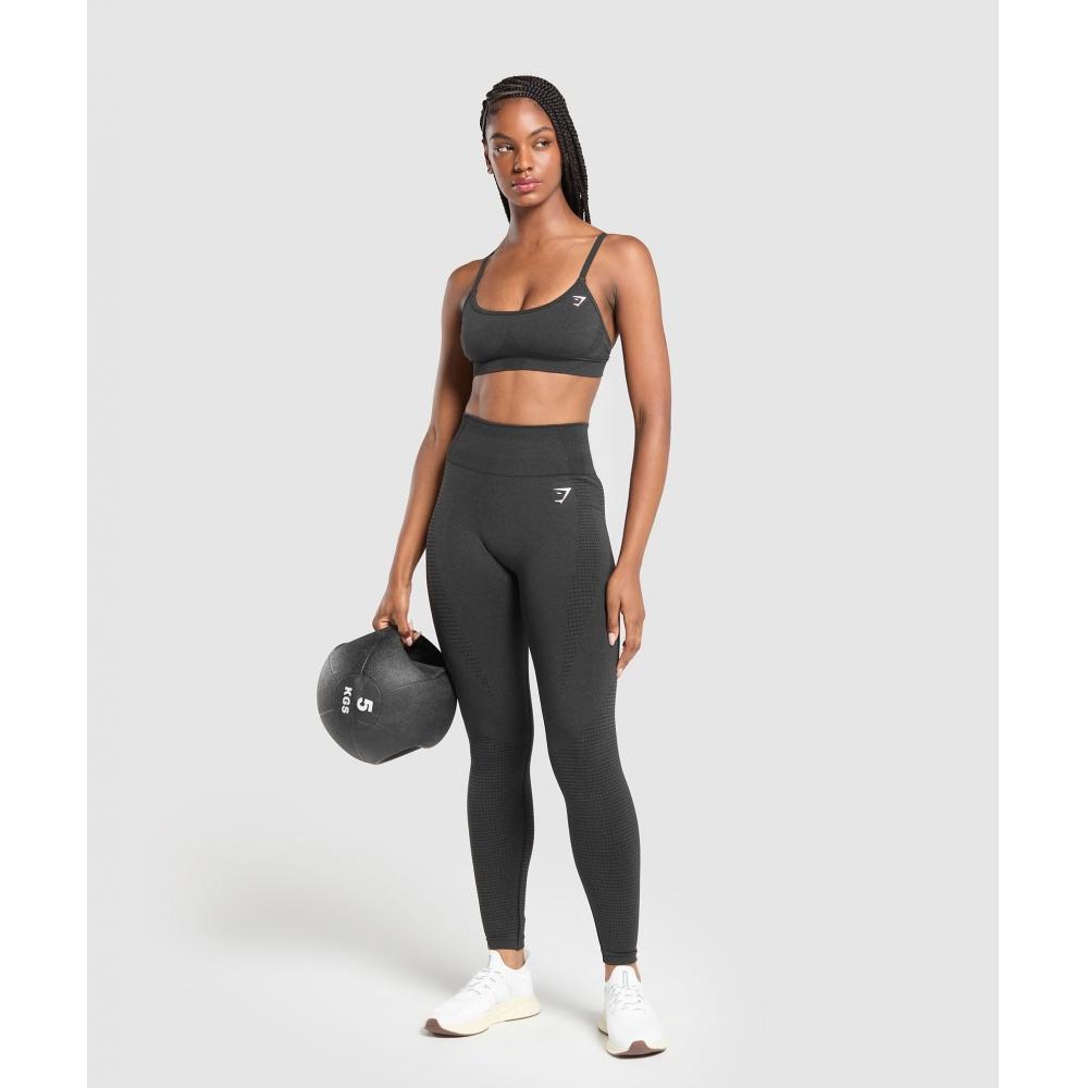 Gymshark Vital Seamless Tall Leggings Black Marl B9a9i Bbf3