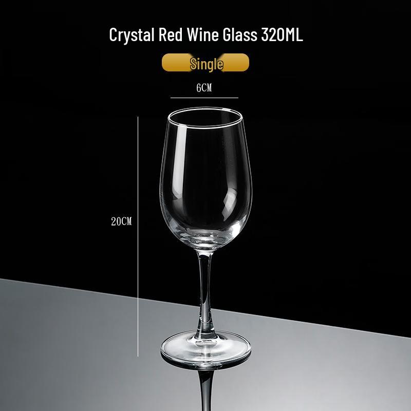 Ming Zhan Xuan European Enamel Crystal Wine Glass
