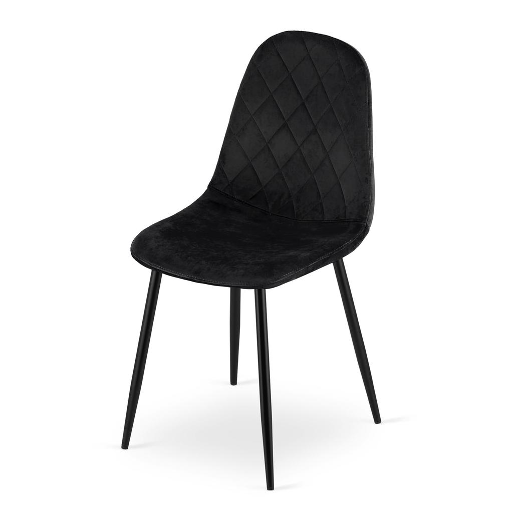 ASTI chair - black velvet x 3