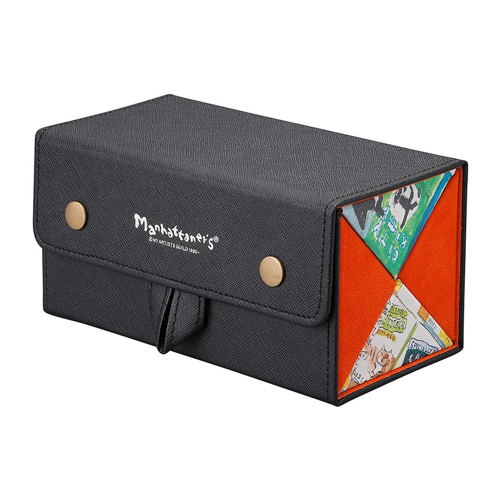 Pearl Day Eyeglass Snap Holds 4 203520 Manhattaner's Mother's Case, Orange, Hard, Closure, Wall-Mounted, Eyeglasses,