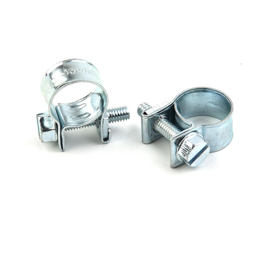 10pcs 11-13mm/13-15mm Hose Clips Mini Clip Carbon Steel Diesel