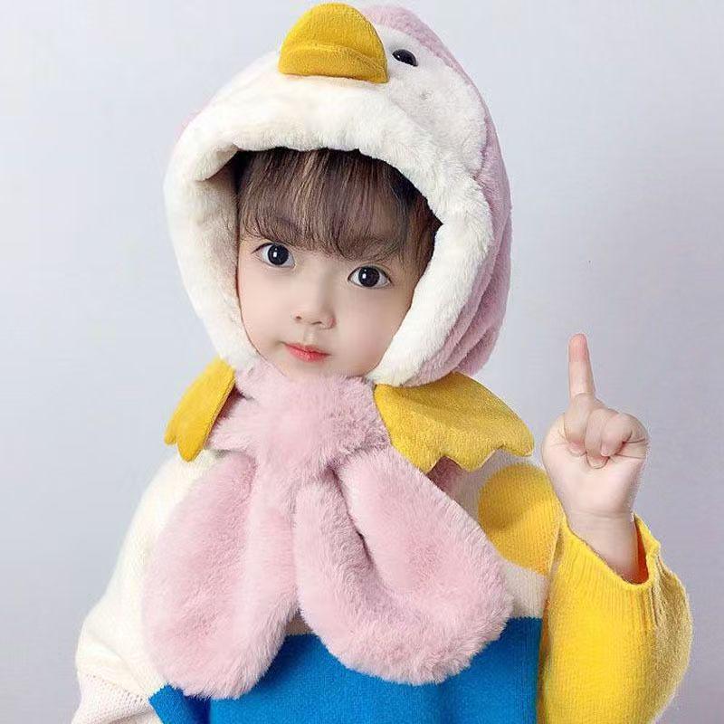 Super Cute Baby Ear Protection Scarf Hat - Warm, Thick Unisex for Autumn/Winter