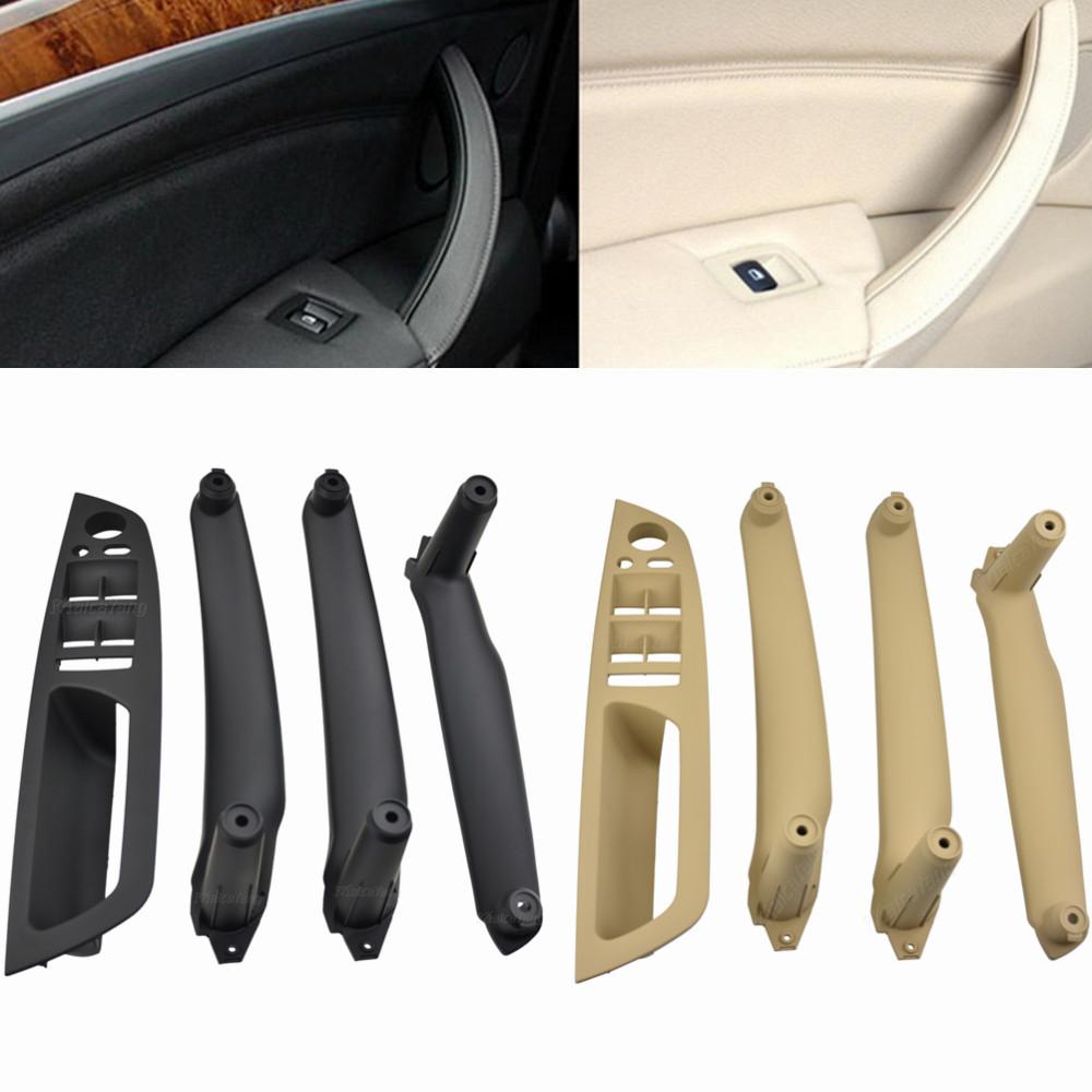

Для BMW X5 X6 E70 E71 E72 51416969402 Правая/левая внутренняя дверная ручка Внутренняя дверная панель Ручка Потяните накладку бежевый