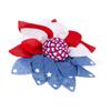 Decorative Wreath Artificial Cloth Dress Up Shop Window Decoration Wreath for Independence Day Family Holiday