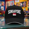 1Pc Of The New  Summer And Autumn Lightweight Baseball Cap For Men And Women, Featuring A Singapore Pattern, Breathable