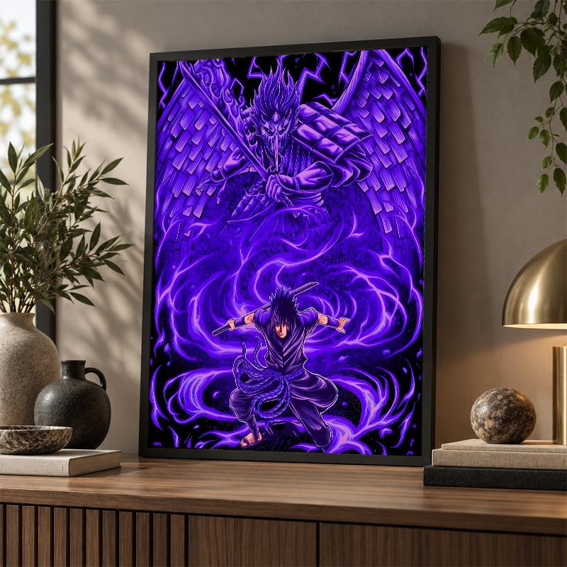 Sasuke Uchiha Diamond Painting Kit 5D Full Drill DIY Diamond Mosaic Wall Art Home Decor