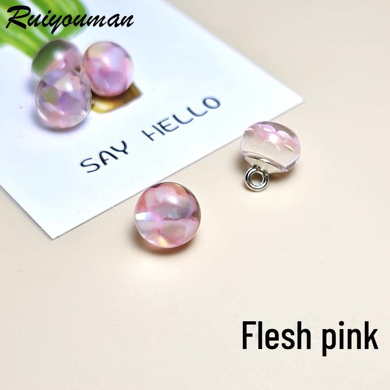 

Cheongsam Jade Sequin Прозрачный костюм Tang Hanfu Декоративная пуговица из смолы