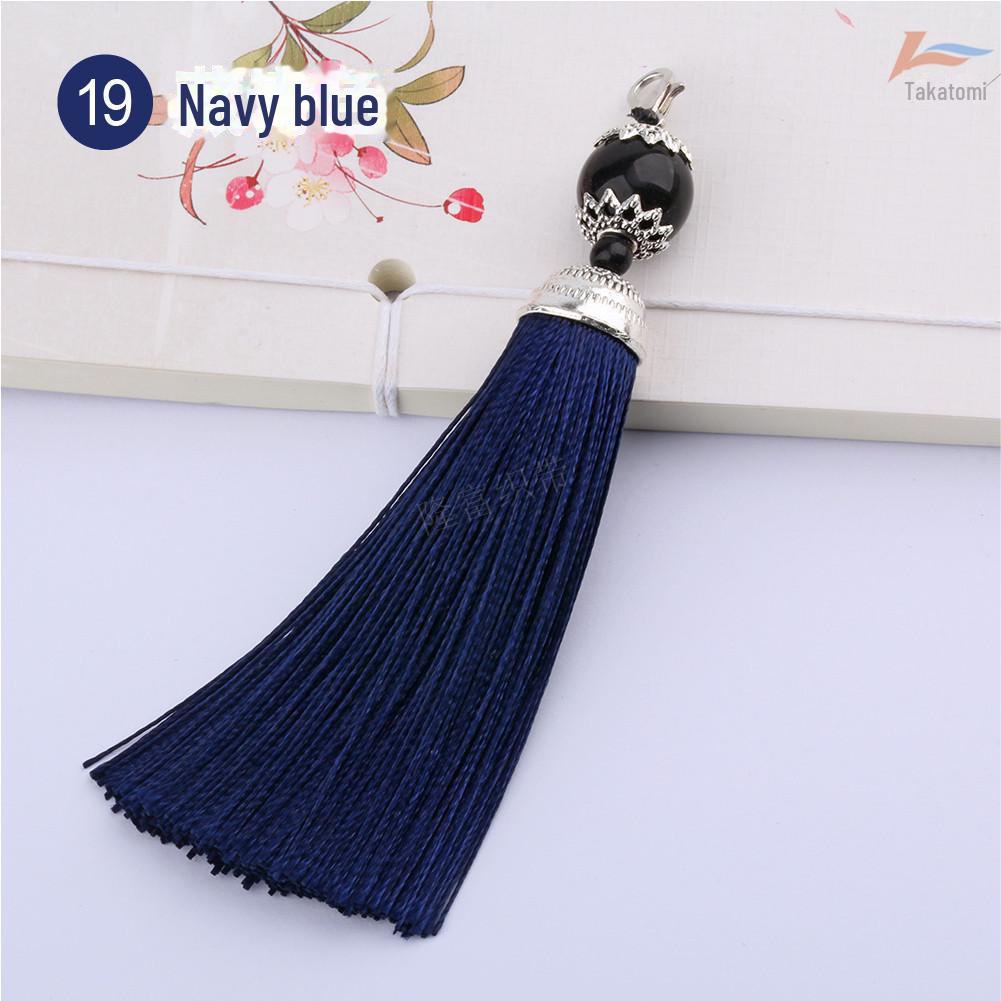 Ciucure Mediu de 8cm cu Închizătoare Tip Homar pentru Artizanat și Decorațiuni de Evantai