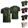 Men's Casual Short Sleeve T-Shirt Mexico Lettering Graphic Print Crew Neck Lightweight Soft Fabric Comfortable Fit