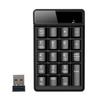2.4GHz Wterproof Wireless/Wired USB Numeric Keypad Numpad Number 19 Keys Pad Suspension Key