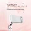 Lap Tablet Pillow Stand,Adjustable Aluminum Arm Holder With Snack Bowls,360° Rotating Clip For 4.7-13 Kindle,Phone,Tablet