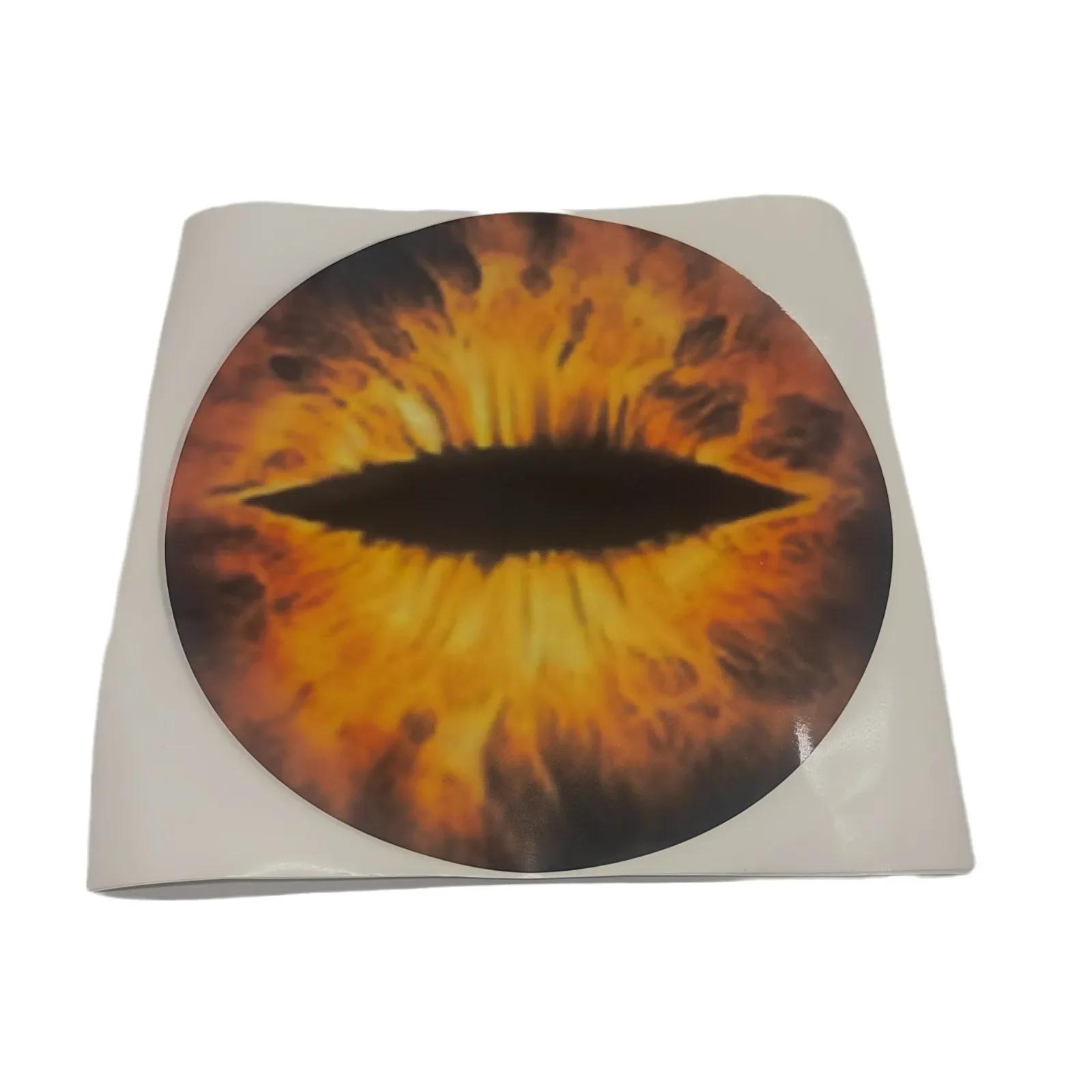 

Наклейка на фару «Глаз зверя» 3D стереоглаз, наклейка на автомобиль для внедорожника, пленка для фар, декоративные аксессуары для автомобиля