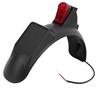Mudguard Replacement for Xiaomi 4 Lite Gen 2 Electric Scooter Splash Proof Rear Mudflap with High Brightness LED Tail