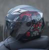 GXT708 Electric Scooter Helmet with Double Visor for Men & Women - All-Season Safety Half Helmet
