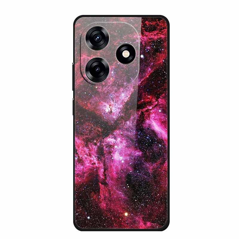 Glass Back Cover For Honor X5c Plus Case Coque Hard Tempered Glass Case For Honor Play 10A X5c Plus Phone Case Cover Soft Bumper