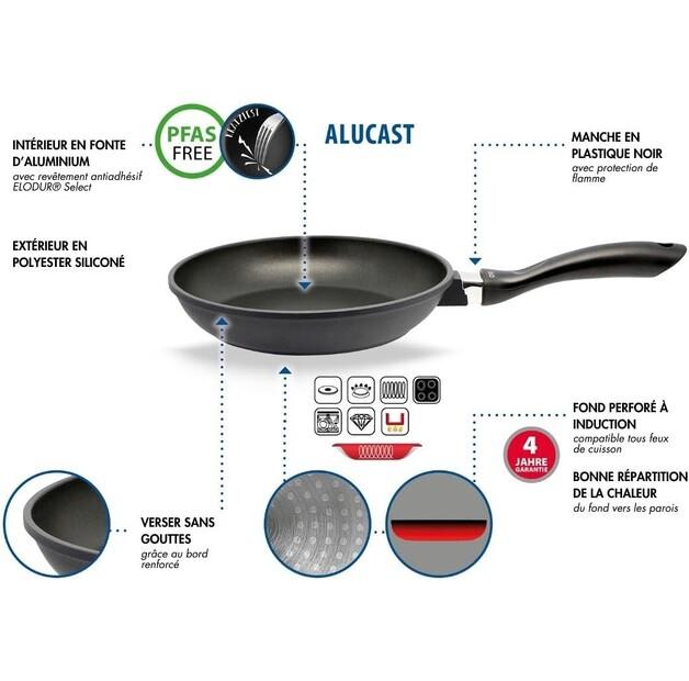 Wokpfanne ELO Alucast 28 cm (91518)