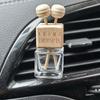 Direct Sale Car Aromatherapy Bottle Traditional Chinese Style Square Glass Perfume Bottle