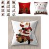 Vibrant Christmas Themed Decorative Cushion Cover For Festive Home Decor 18x18