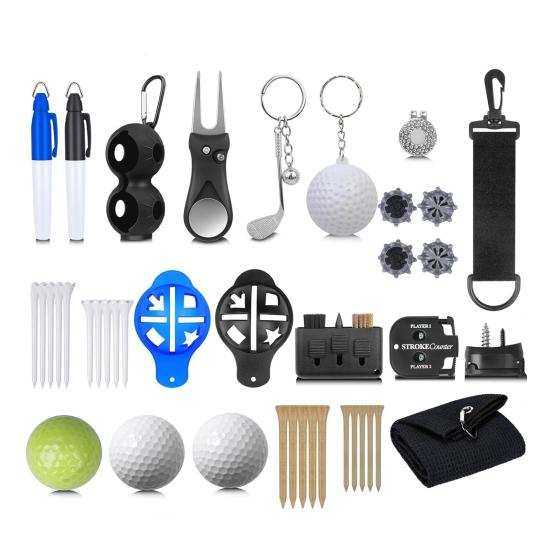 Golf Advent Calendar 2025 for Men Teen Boys 24 Days Christmas Countdown Calendar with Golf Balls Tees Ball Markers Holiday Gift for Dad Husband
