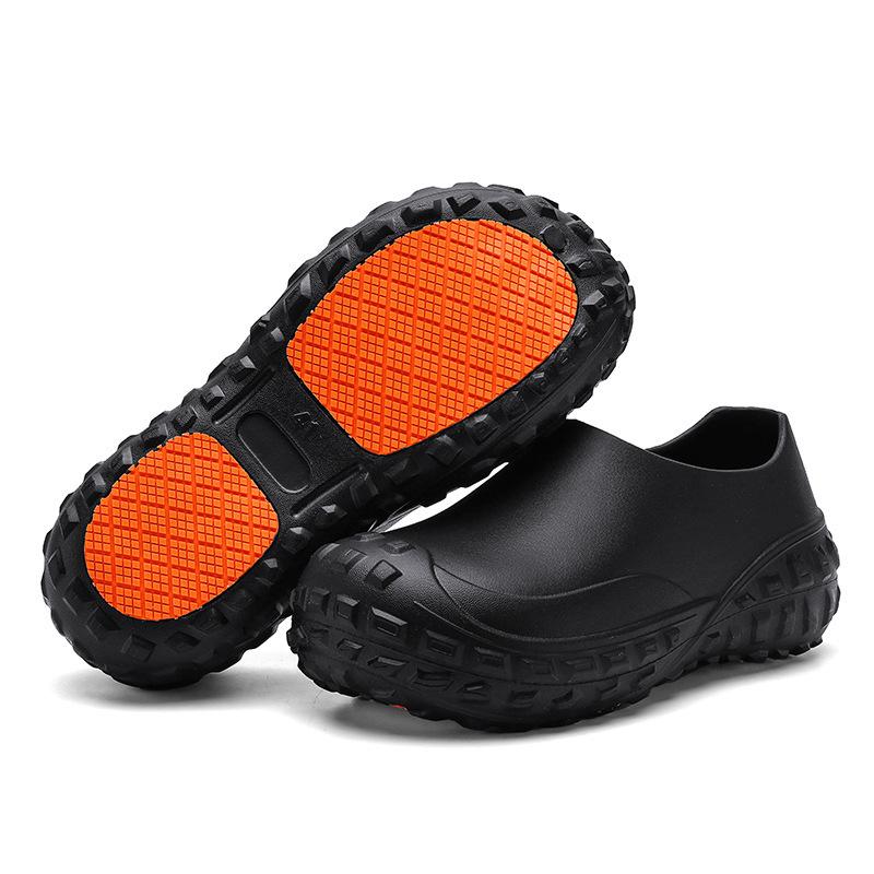 Scarpe da Cucina per Uomo, Antiscivolo, Impermeabili, Resistenti all'Olio, Suola a Battistrada, Scarpe Antiscivolo, Scarpe da Chef per Cucina, Scarpe da Lavoro, Scarpe per Quattro Stagioni