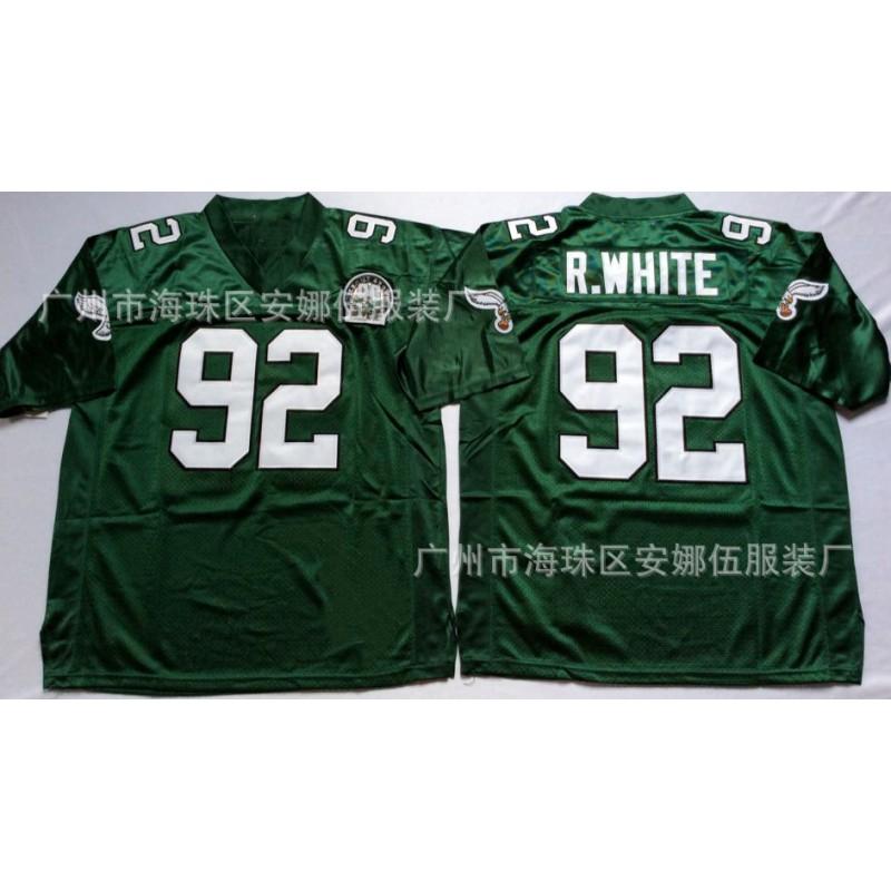 2026 Retro Embroidered Rugby Jersey Philadelphia Eagles 99 Team Sports Uniform Men Women