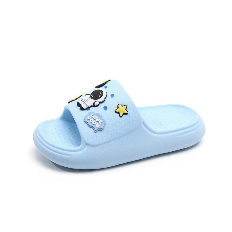 Cartoon Children Slippers Boys Flip Flops Summer Beach Outdoor Sandals Shoes Cute Soft Kids Casual Sports Slides for Boy