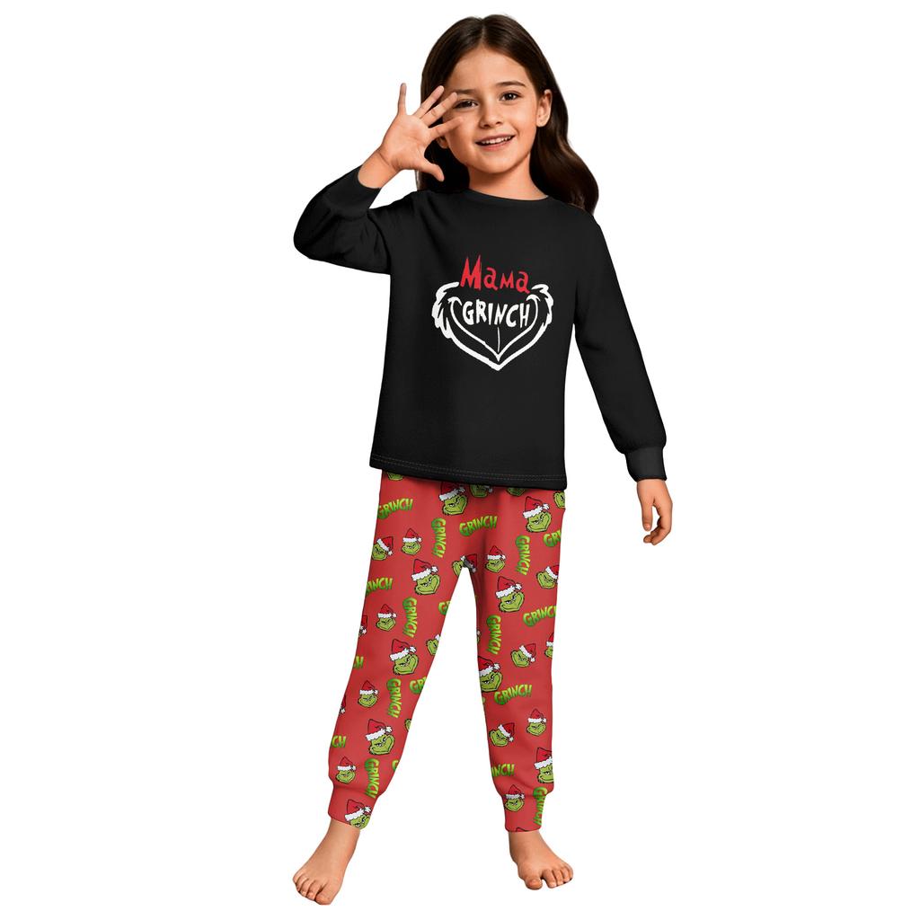 Children's  Boys And Girls Thin Two-piece  Long-sleeved Pants Two-piece
