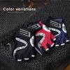 GORIX Summer Cycling Fingerless Cycling Gloves Stylish for Men and Suitable for Road Cross and MTB Gloves, (GW-TSGEL), Padded, Shock-Absorbing, Women,