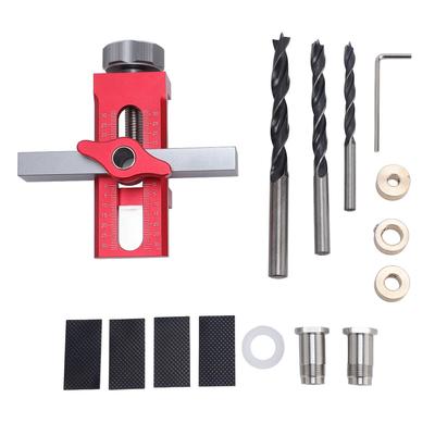 Cabinet Door Installation Assistant Aluminum Alloy 0 To 55mm Clamping Range Cabinet Door Mounting Jig for Cabinetry